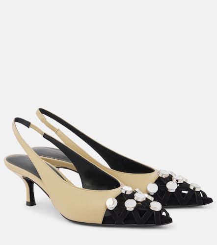 Pumps slingback Fiona in pelle - The Attico - Modalova