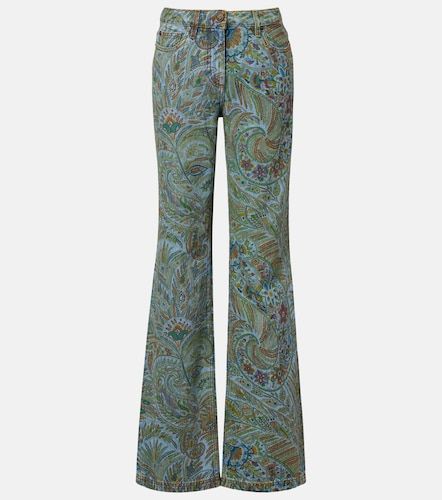 Etro Jeans flared con paisley - Etro - Modalova