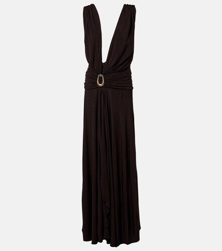 Stone Pin draped jersey maxi dress - Christopher Esber - Modalova