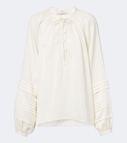 Xu Zhi Oversized embroidered blouse - Xu Zhi - Modalova