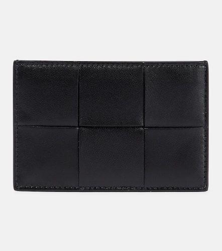 Intreccio leather card holder - Bottega Veneta - Modalova