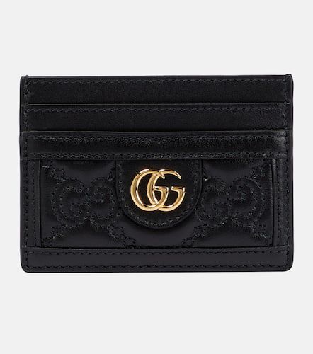 GG matelassÃ© leather card case - Gucci - Modalova