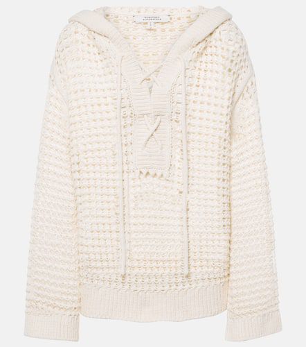 Open-knit cotton-blend sweater - Dorothee Schumacher - Modalova
