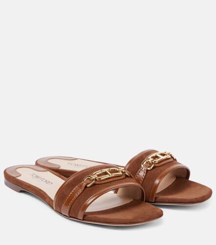 Chanclas Whitney Stadium T de piel - Tom Ford - Modalova