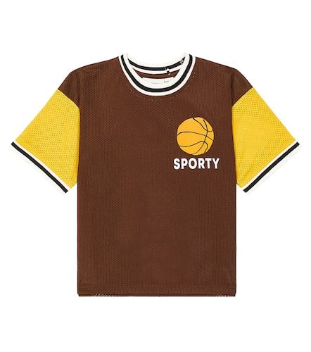 Mini Rodini T-shirt en résille - Mini Rodini - Modalova