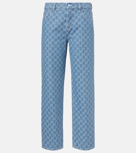 Gucci Jean droit en jacquard GG - Gucci - Modalova