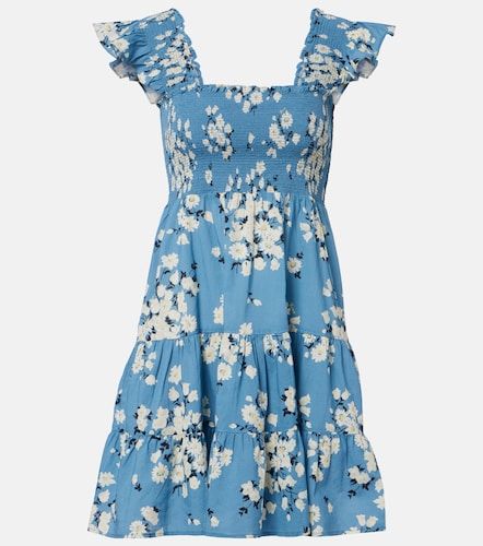Vestido corto Sidney de algodón floral - Rixo - Modalova