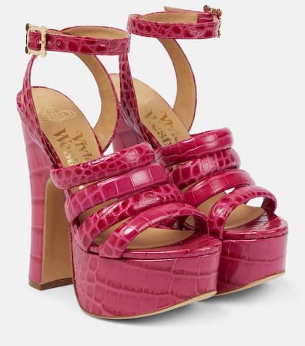 Britney platform leather sandals - Vivienne Westwood - Modalova