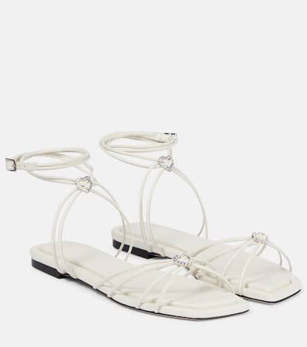 Indiya embellished leather sandals - Jimmy Choo - Modalova