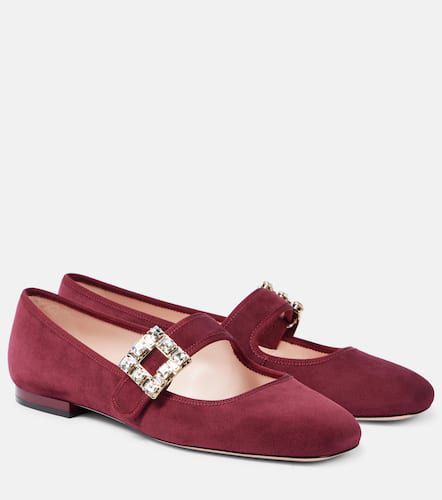 Mary-Jane-Ballerinas Très Vivier Babies aus Veloursleder - Roger Vivier - Modalova