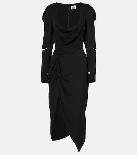 Panther draped midi dress - Vivienne Westwood - Modalova