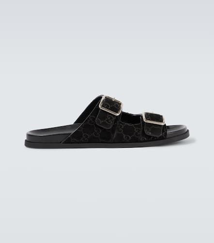 Gucci GG suede sandals - Gucci - Modalova