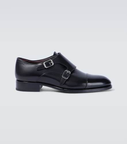 Brioni Leather monk strap shoes - Brioni - Modalova