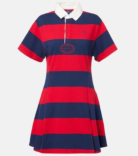 Robe polo rayée en coton - Polo Ralph Lauren - Modalova