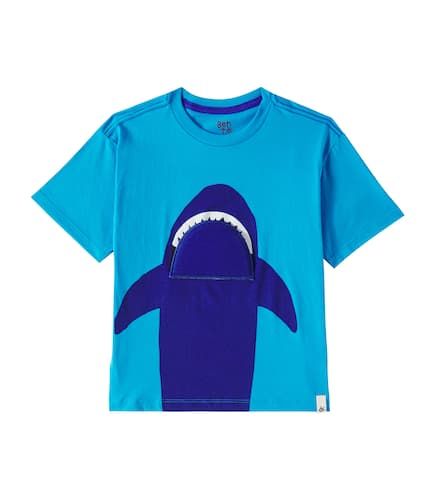 FÃ¡bula Boca Do Tuba printed cotton jersey T-shirt - Fabula - Modalova