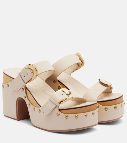 Alight studded leather platform sandals - Zimmermann - Modalova