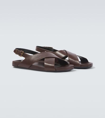 Helios Cassandre leather sandals - Saint Laurent - Modalova