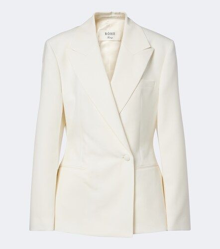 Double-breasted virgin wool blazer - Rohe - Modalova
