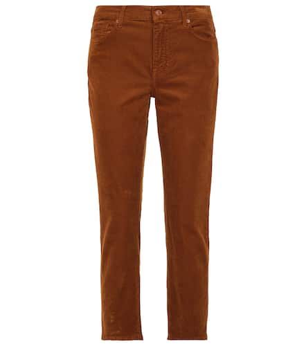 Mid-Rise-Hose The Straight Crop aus Cord - 7 For All Mankind - Modalova