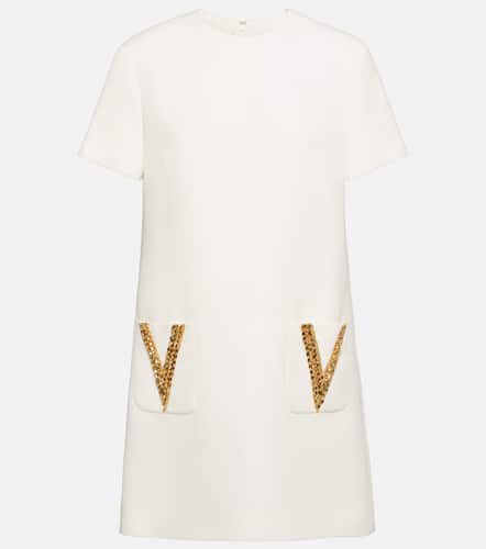 Embellished Crêpe Couture minidress - Valentino - Modalova