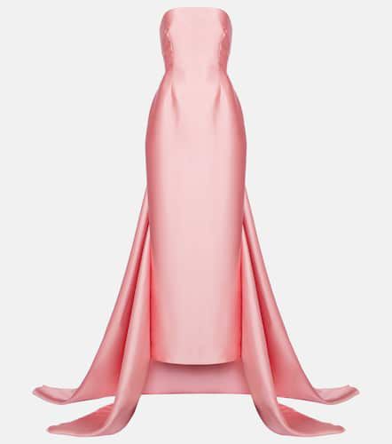 Imani strapless twill gown - Solace London - Modalova