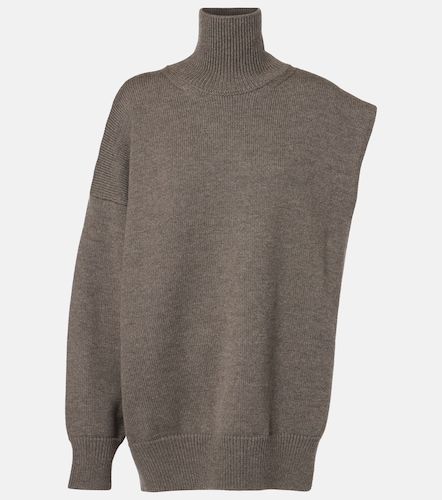 Alaia Sided virgin wool sweater - Alaia - Modalova