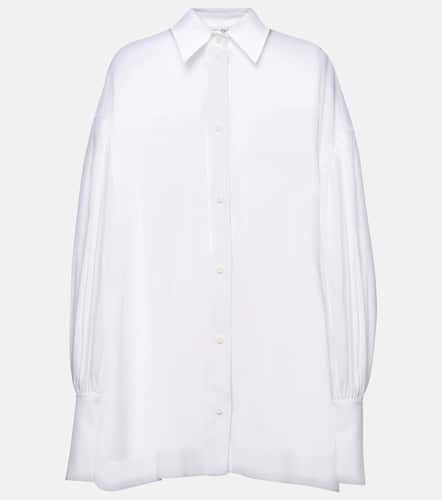 Camisa de algodón con manga abullonada - The Attico - Modalova