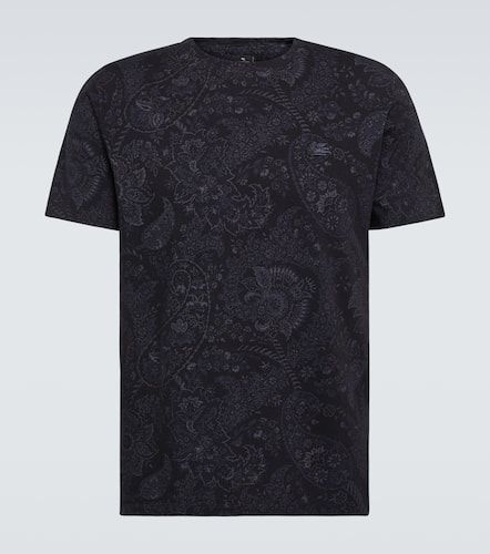 Camiseta de algodón con paisley - Etro - Modalova