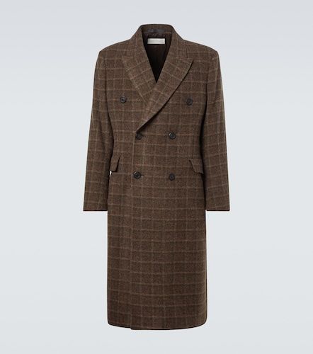 Whale checked virgin wool coat - Our Legacy - Modalova