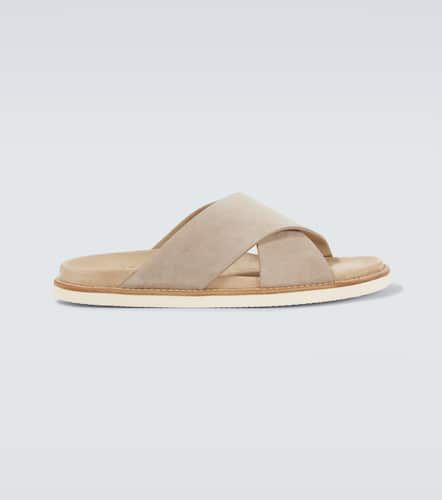 Sandalen aus Veloursleder - Brunello Cucinelli - Modalova