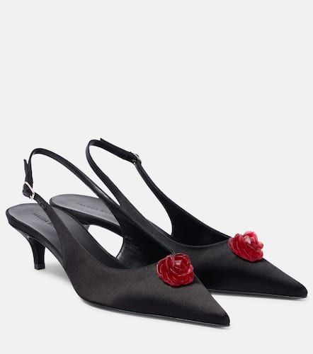 Slingback-Pumps 45 aus Satin - Magda Butrym - Modalova