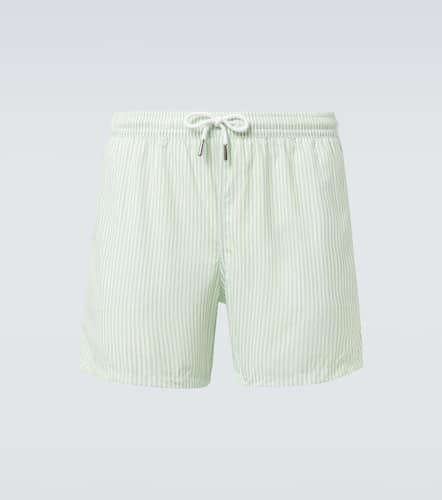 Thom Sweeney Striped swim trunks - Thom Sweeney - Modalova