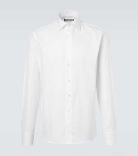 Camisa de popelín de algodón - Canali - Modalova