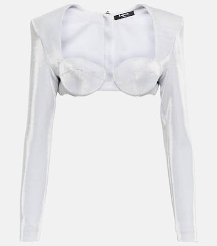 Balmain Top cropped - Balmain - Modalova