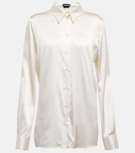 Tom Ford Camisa de satén - Tom Ford - Modalova