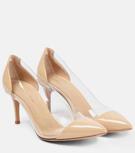 Pumps Plexi 70 in pelle e PVC - Gianvito Rossi - Modalova