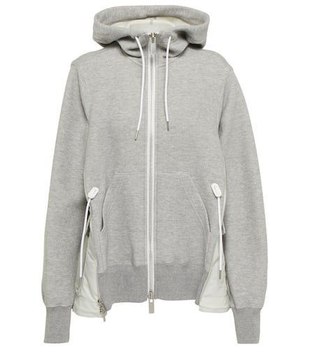 Hoodie aus einem Baumwollgemisch - Sacai - Modalova