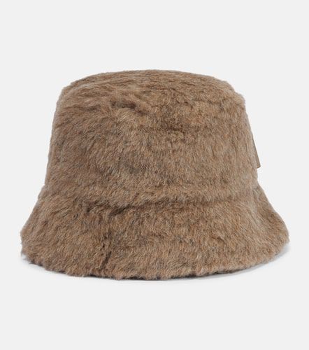 Cappello da pescatore Figura in alpaca, lana e seta - Max Mara - Modalova