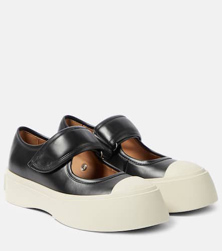 Marni Leather Mary Jane sneakers - Marni - Modalova