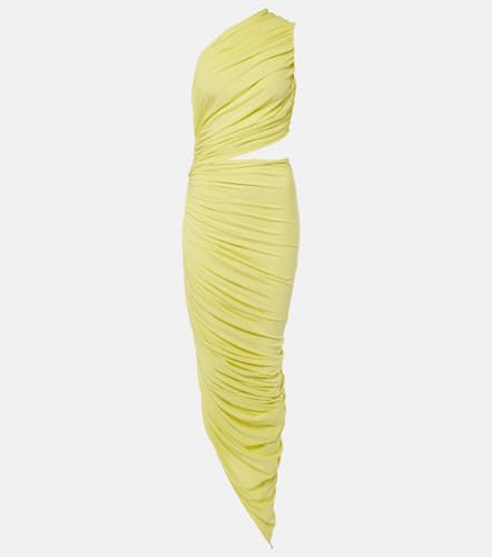 AlaÃ¯a Ruched cutout one-shoulder gown - Alaia - Modalova