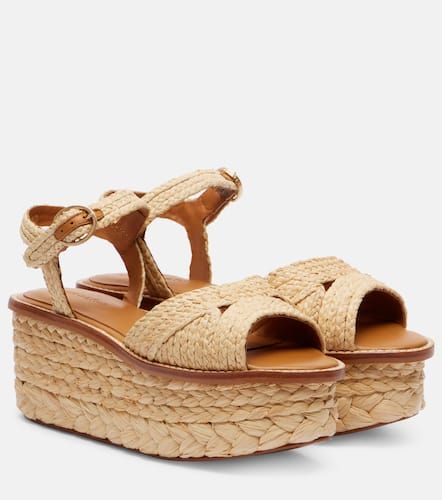 Sandalias con plataforma Arty de rafia - Clergerie - Modalova