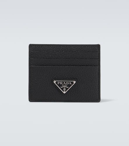 Prada Logo leather card holder - Prada - Modalova