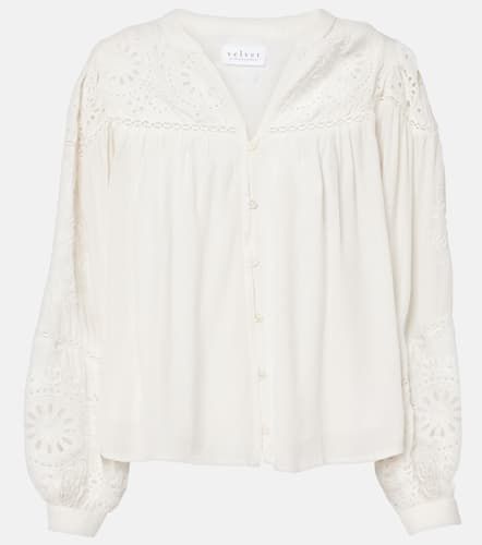 Velvet Libby open-knit blouse - Velvet - Modalova