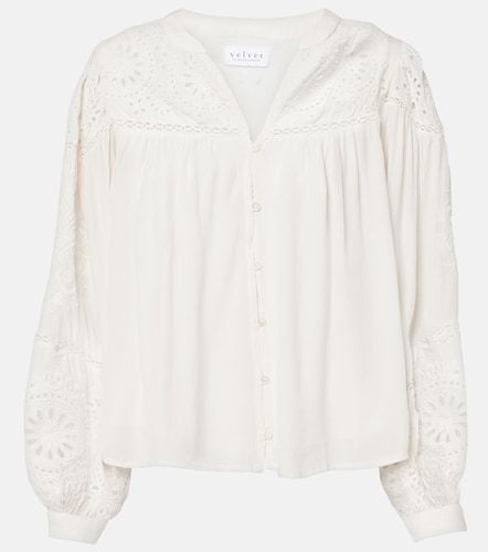 Velvet Libby open-knit blouse - Velvet - Modalova