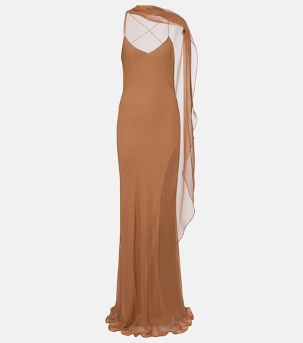 The Sei Caped silk satin gown - The Sei - Modalova