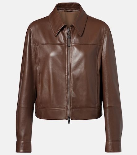 Brunello Cucinelli Leather jacket - Brunello Cucinelli - Modalova
