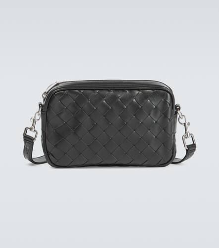 Mini Intrecciato leather camera bag - Bottega Veneta - Modalova