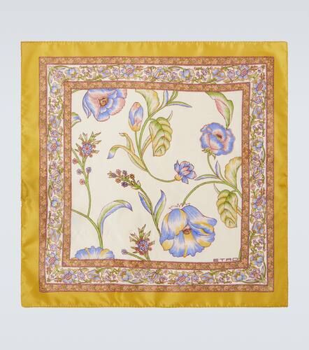 Etro Printed silk pocket square - Etro - Modalova