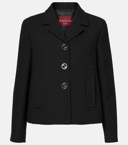 Gucci Chaqueta de crepé de lana - Gucci - Modalova