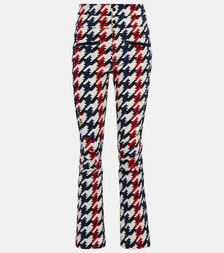 Aurora high-rise houndstooth softshell ski pants - Perfect Moment - Modalova